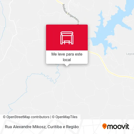 Rua Alexandre Mikosz mapa