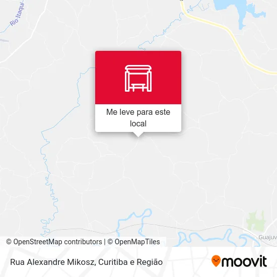 Rua Alexandre Mikosz mapa