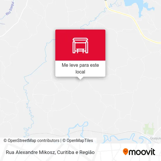 Rua Alexandre Mikosz mapa