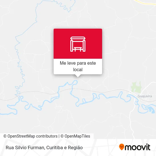 Rua Silvio Furman mapa