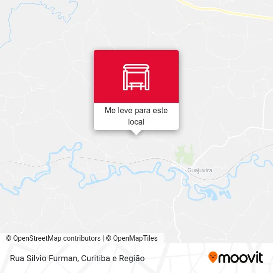 Rua Silvio Furman mapa