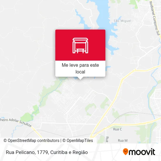 Rua Pelicano, 1779 mapa