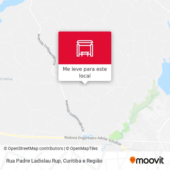 Rua Padre Ladislau Rup mapa