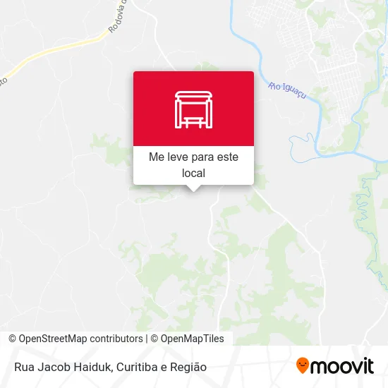 Rua Jacob Haiduk mapa