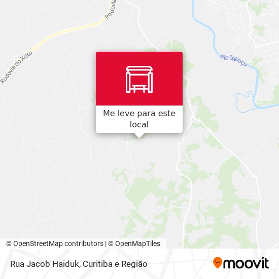 Rua Jacob Haiduk mapa