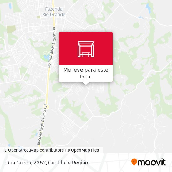 Rua Cucos, 2352 mapa