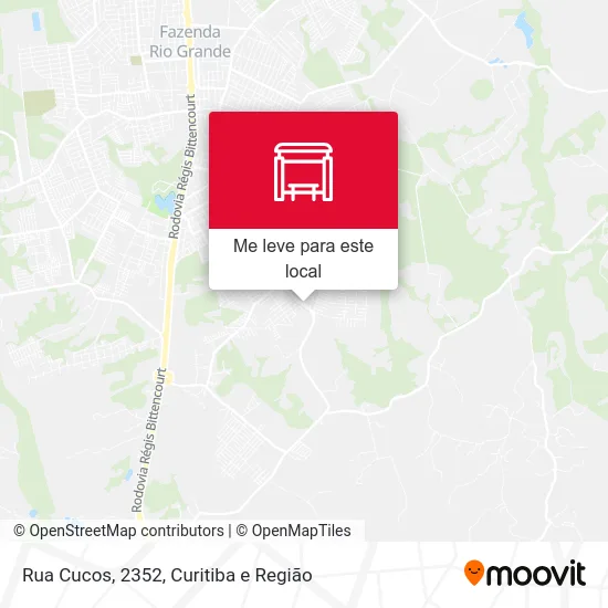 Rua Cucos, 2352 mapa