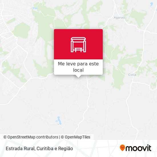 Estrada Rural mapa