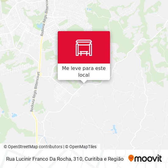 Rua Lucinir Franco Da Rocha, 310 mapa