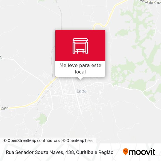 Rua Senador Souza Naves, 438 mapa