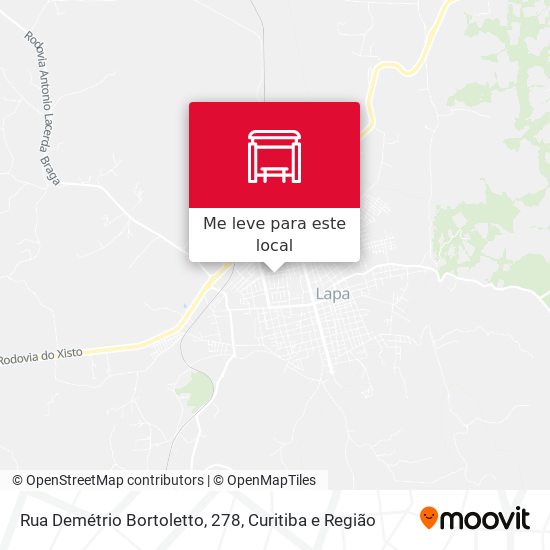 Rua Demétrio Bortoletto, 278 mapa