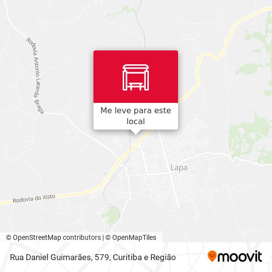 Rua Daniel Guimarães, 579 mapa