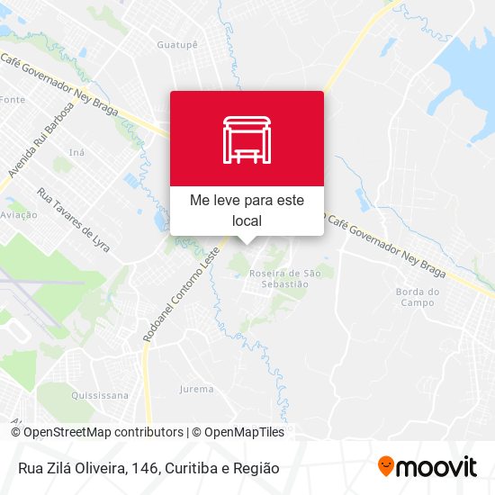 Rua Zilá Oliveira, 146 mapa