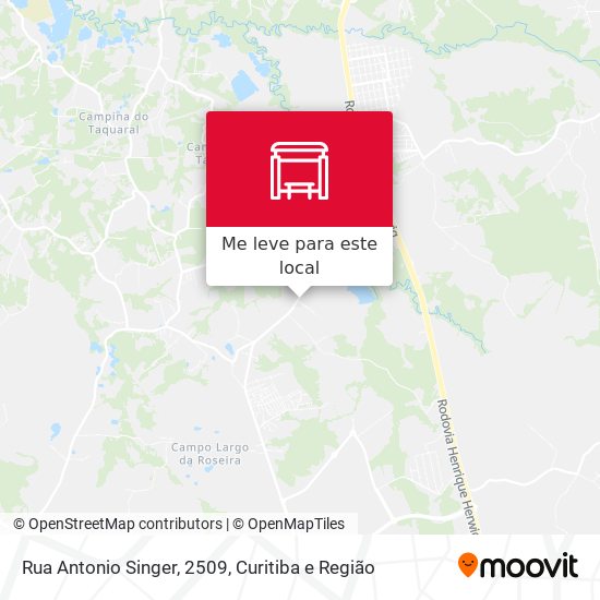 Rua Antonio Singer, 2509 mapa