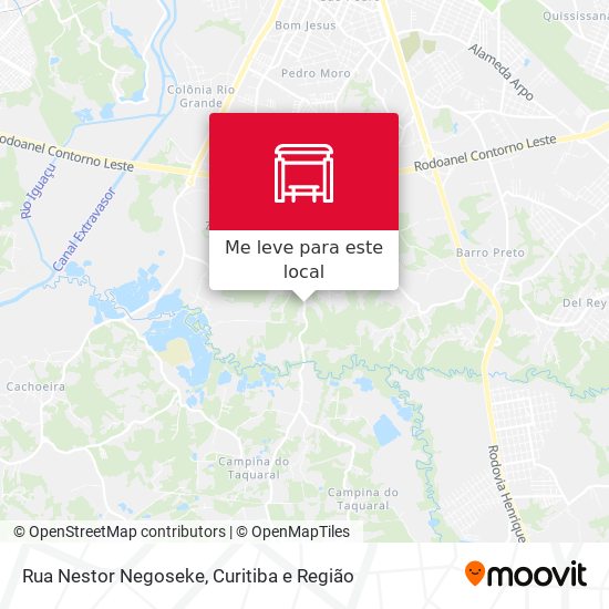 Rua Nestor Negoseke mapa