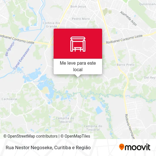 Rua Nestor Negoseke mapa