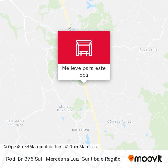 Rod. Br-376 Sul - Mercearia Luiz mapa