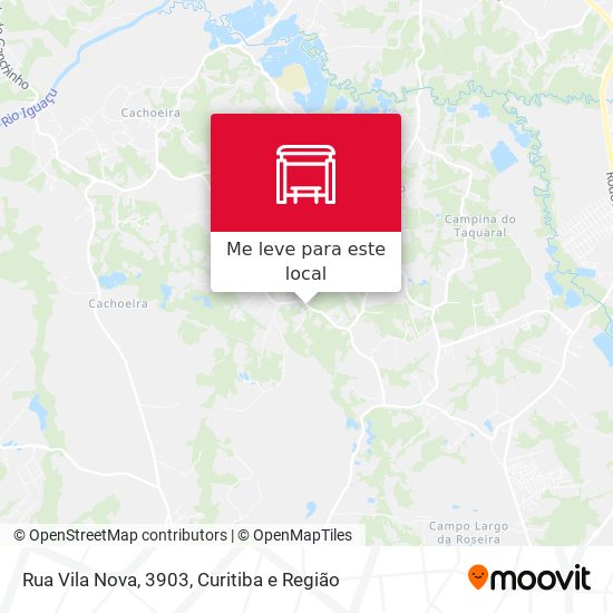 Rua Vila Nova, 3903 mapa