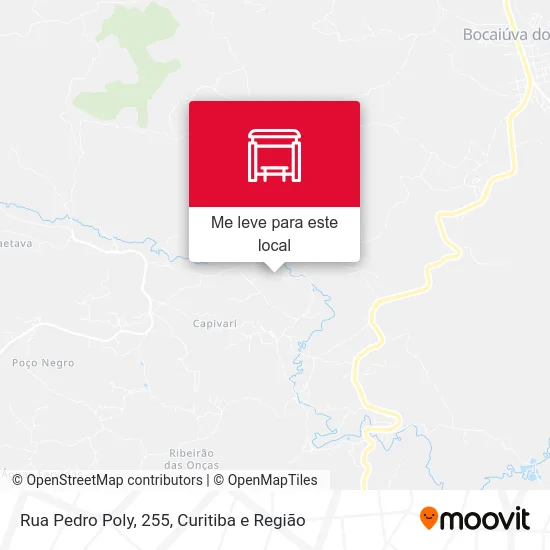 Rua Pedro Poly, 255 mapa
