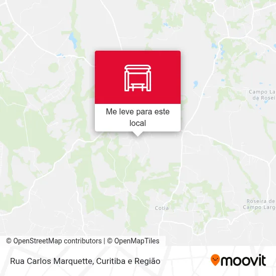 Rua Carlos Marquette mapa