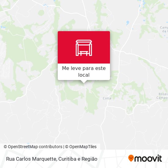 Rua Carlos Marquette mapa