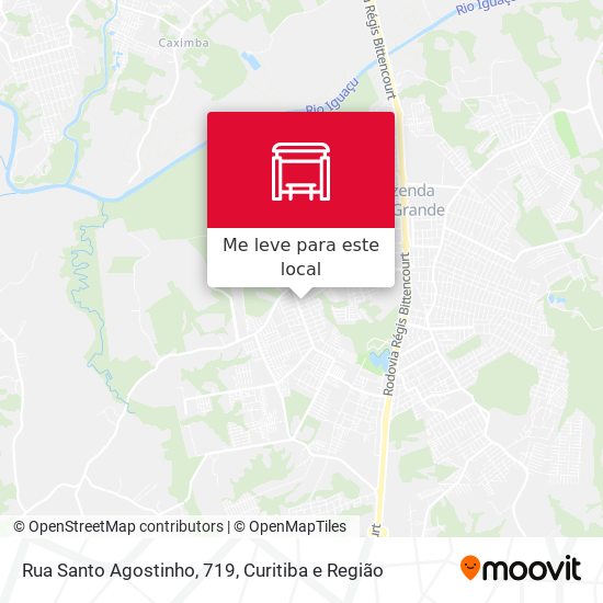 Rua Santo Agostinho, 719 mapa