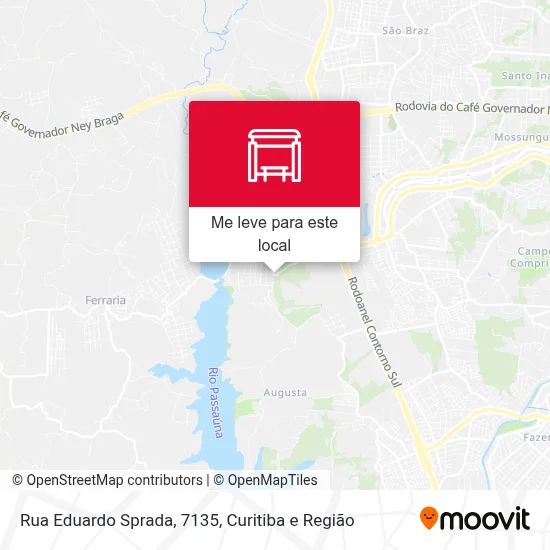 Rua Eduardo Sprada, 7135 mapa