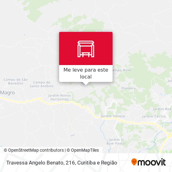 Travessa Angelo Benato, 216 mapa