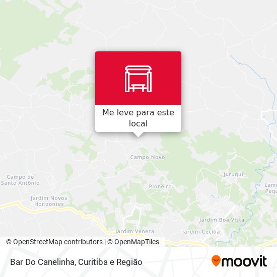 Bar Do Canelinha mapa