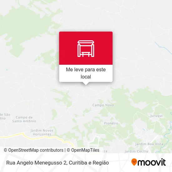 Rua Angelo Menegusso 2 mapa