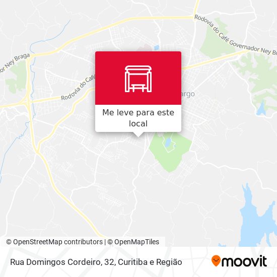 Rua Domingos Cordeiro, 32 mapa