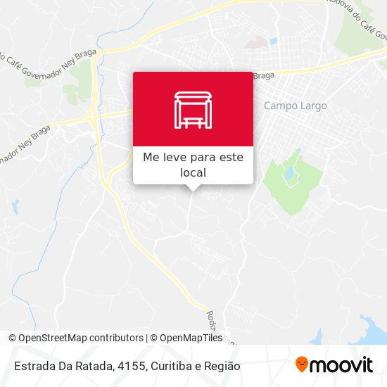 Estrada Da Ratada, 4155 mapa