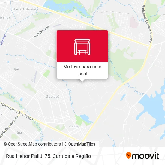 Rua Heitor Pallú, 75 mapa