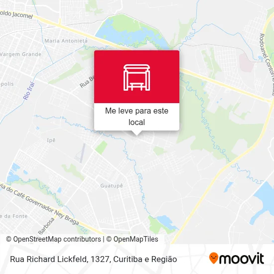 Rua Richard Lickfeld, 1327 mapa