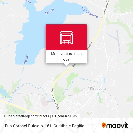 Rua Coronel Dulcídio, 161 mapa