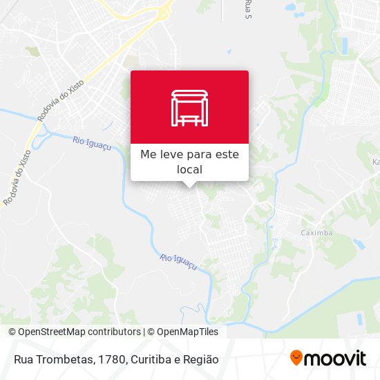 Rua Trombetas, 1780 mapa