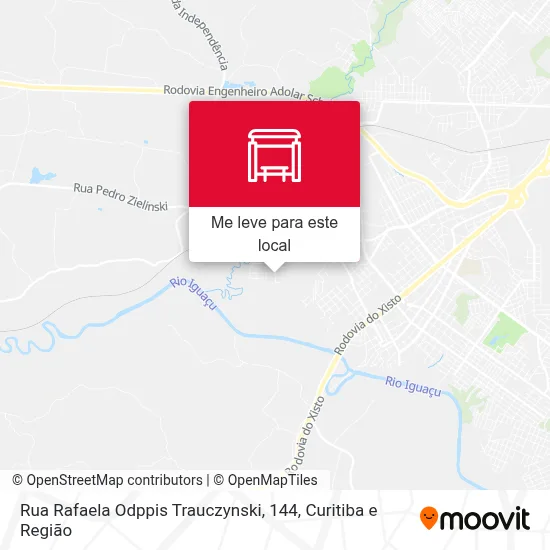 Rua Rafaela Odppis Trauczynski, 144 mapa