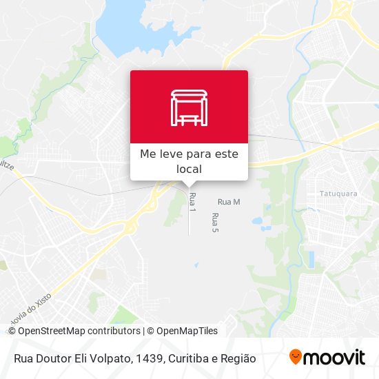 Rua Doutor Eli Volpato, 1439 mapa