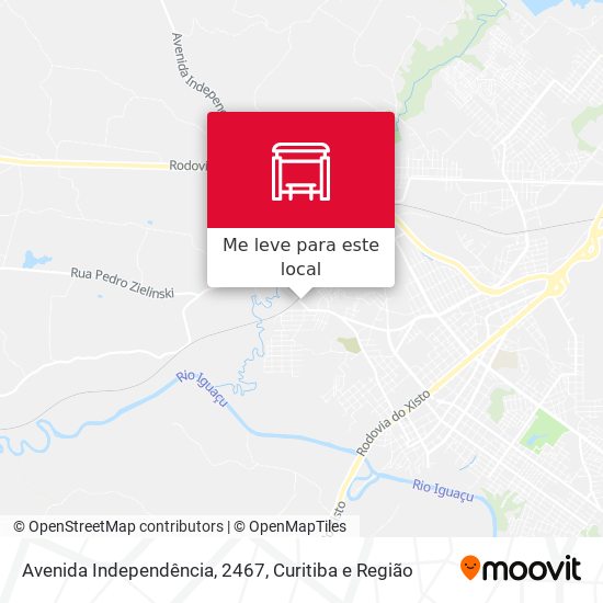 Avenida Independência, 2467 mapa