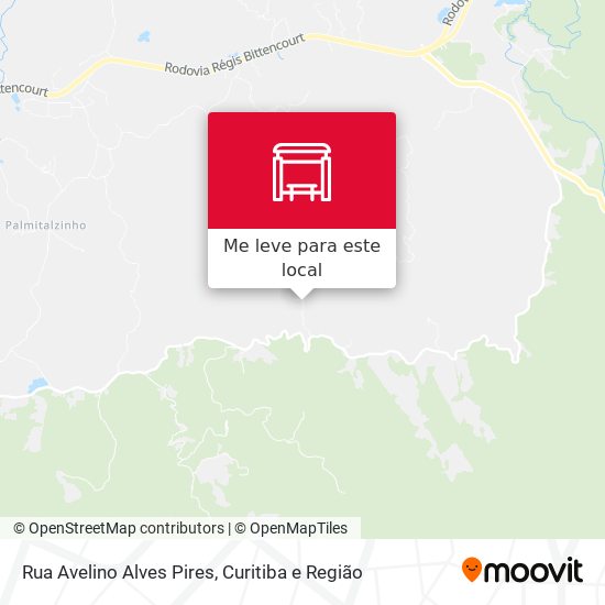 Rua Avelino Alves Pires mapa