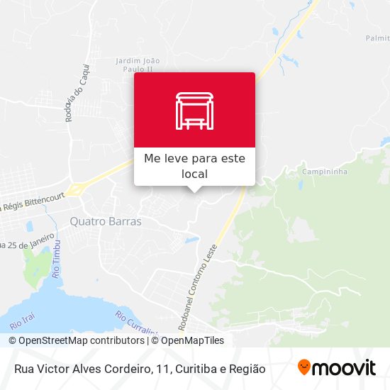 Rua Victor Alves Cordeiro, 11 mapa