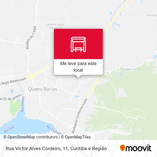 Rua Victor Alves Cordeiro, 11 mapa