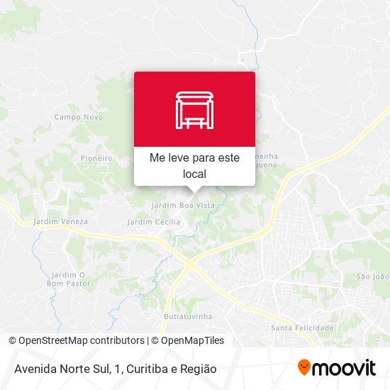 Avenida Norte Sul, 1 mapa