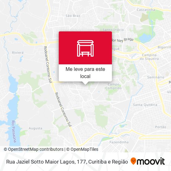 Rua Jaziel Sotto Maior Lagos, 177 mapa