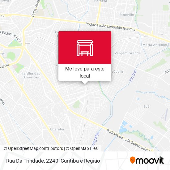 Rua Da Trindade, 2240 mapa