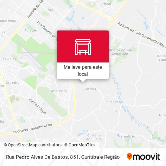 Rua Pedro Alves De Bastos, 851 mapa
