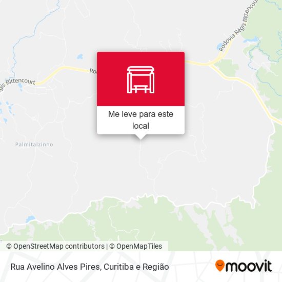 Rua Avelino Alves Pires mapa