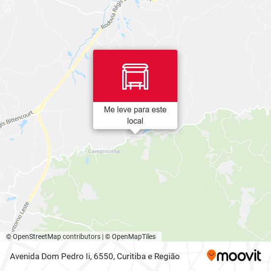 Avenida Dom Pedro Ii, 6550 mapa