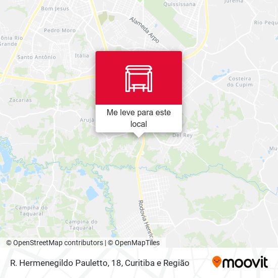 R. Hermenegildo Pauletto, 18 mapa