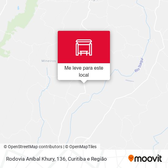 Rodovia Aníbal Khury, 136 mapa